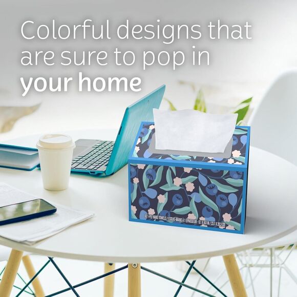 Kleenex Expressions Disposable Paper Hand Towels, Paper Hand Towels for 6 Boxes, - Picture 2 of 9